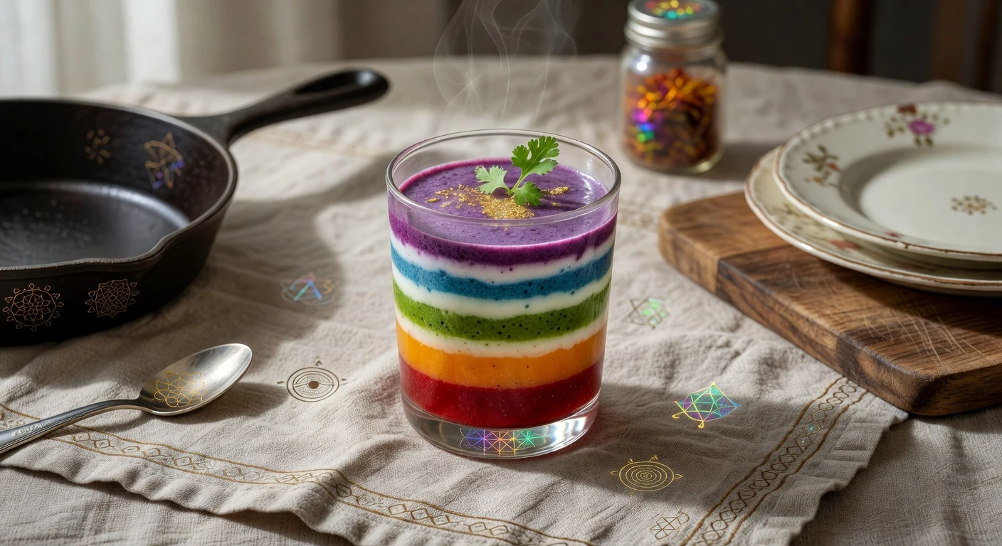 2. Layered Rainbow Shot Photographic Plate