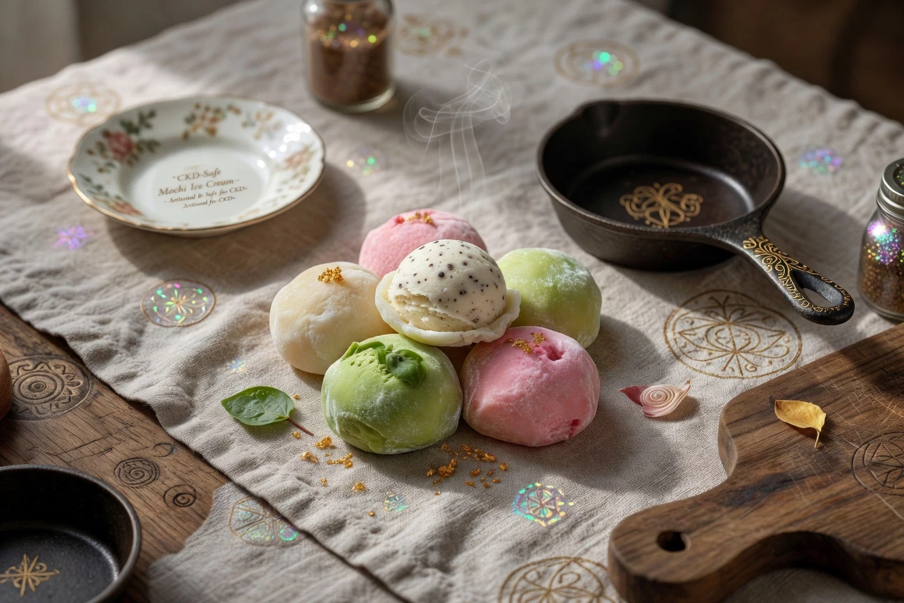 10. Mochi Ice Cream Photographic Plate