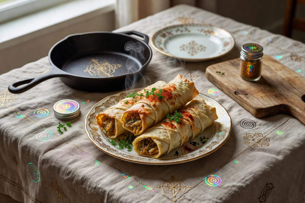 6. Mummy Wraps (Savory) Photographic Plate