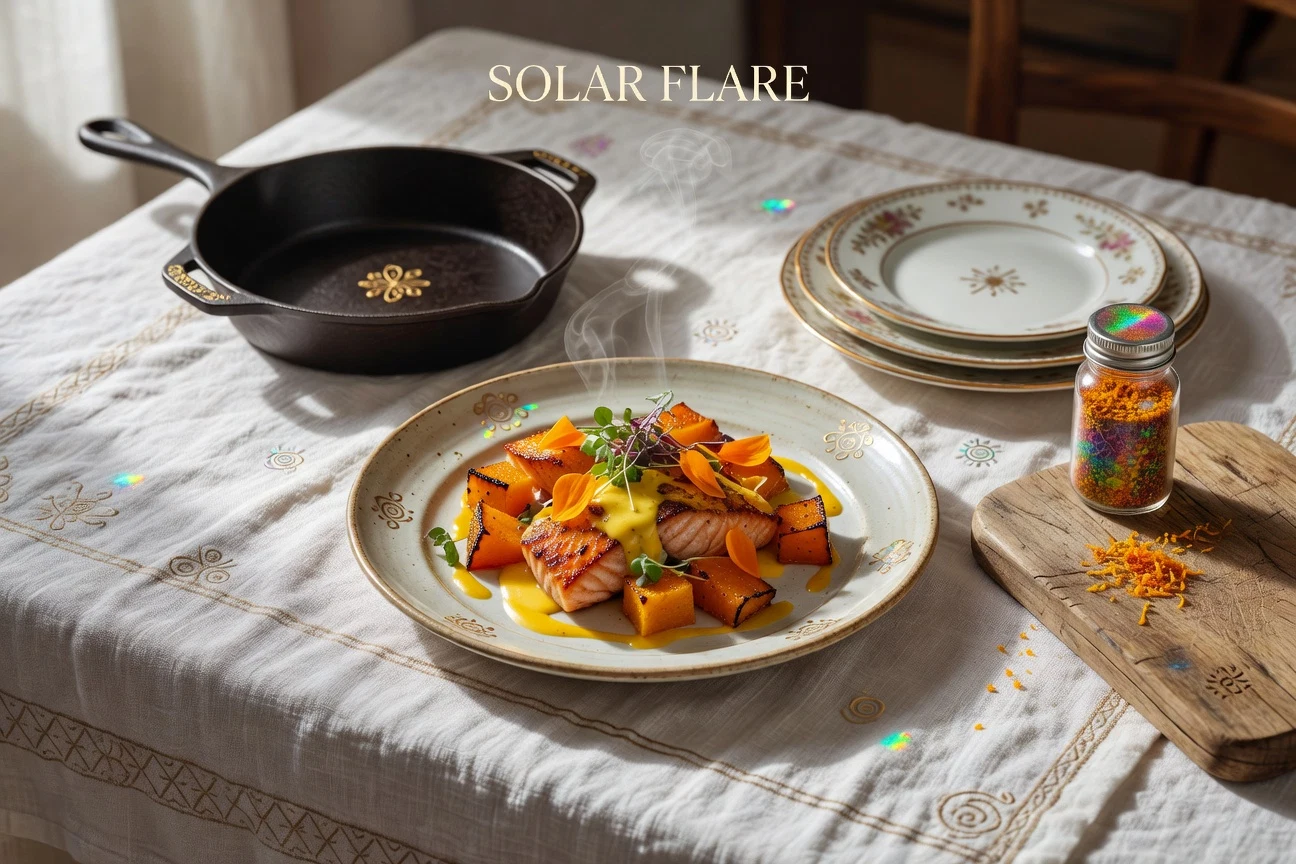 2. ORANGE — "Solar Flare" Photographic Plate