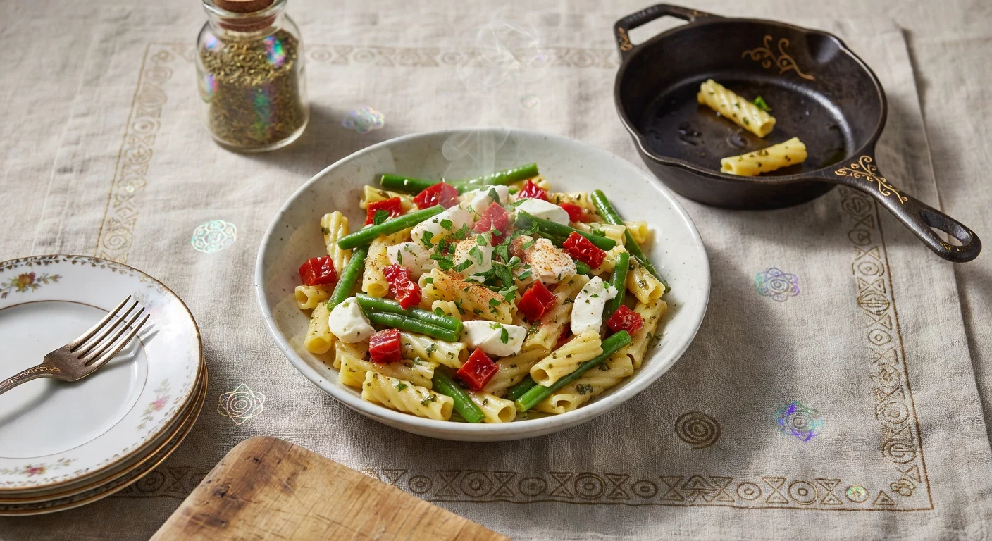 MOM'S RADIATORE WHITE WINE VINEGAR PASTA SALAD (Clone) Photographic Plate
