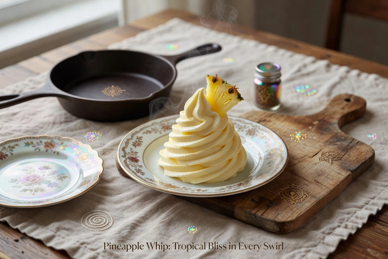 4. Pineapple Whip (Dole Whip Dupe) Photographic Plate