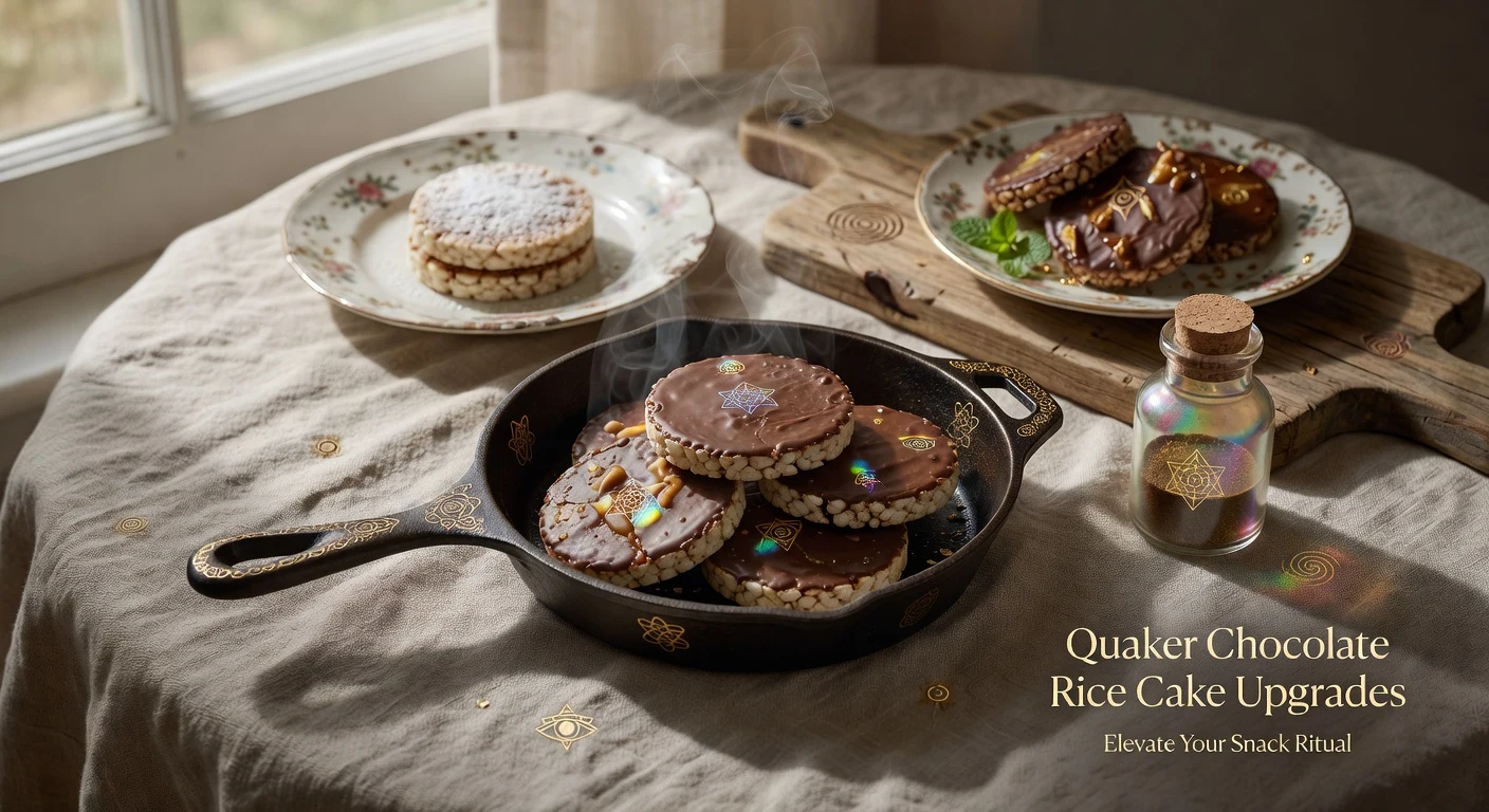 3. Quaker Chocolate Rice Cake Upgrades Photographic Plate