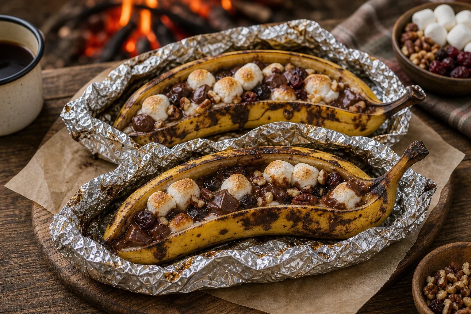 Recipe 10: Campfire Banana Boats Photographic Plate