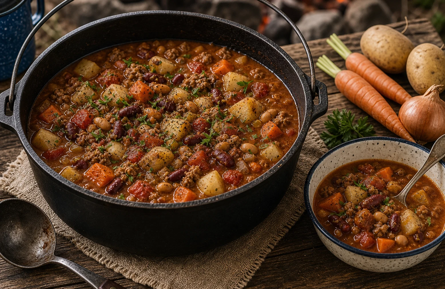 Recipe 8: Hobo Stew Photographic Plate