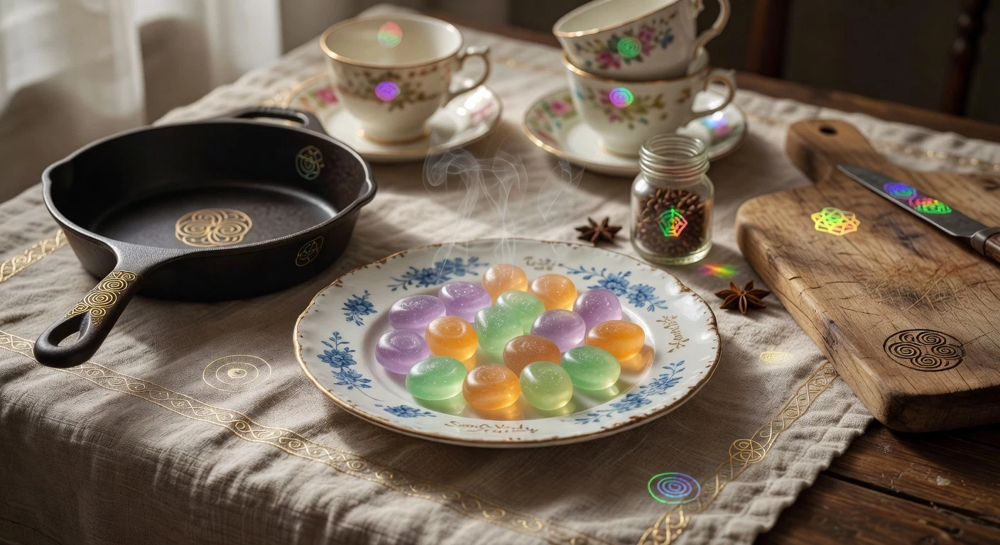 37. Smell-O-Vision Candy (Aromatherapy Hard Candy) Photographic Plate
