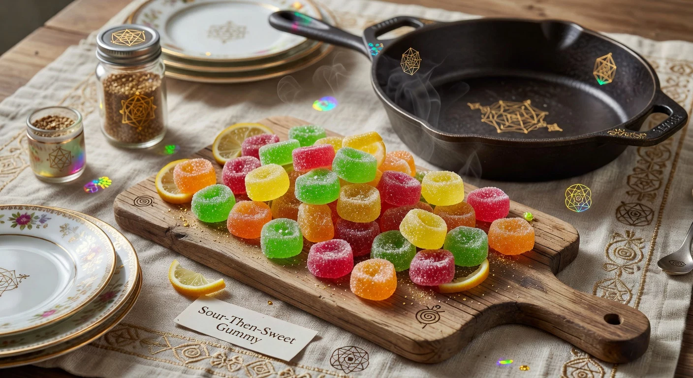 2. Sour Patch Kids Dupe (Sour-Then-Sweet Gummy) Photographic Plate