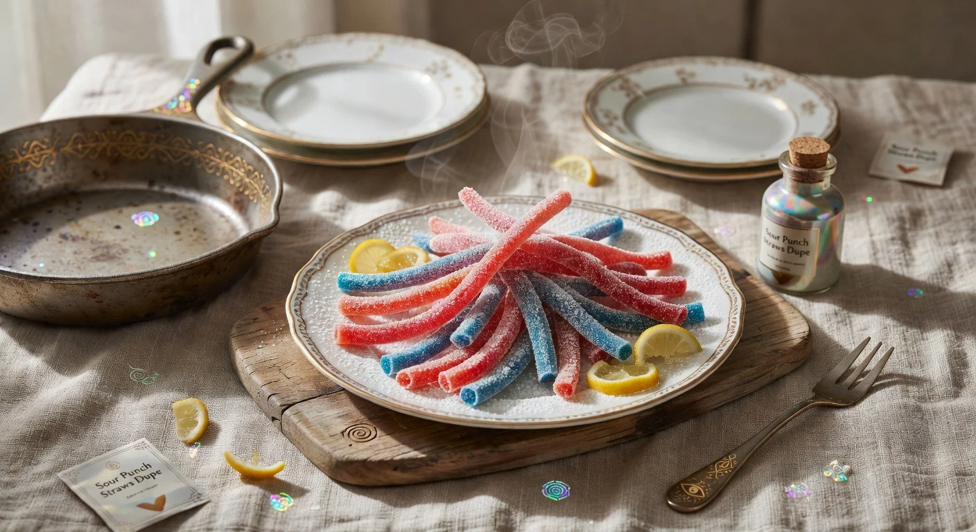 3. Sour Punch Straws Dupe (Sour Licorice-Style) Photographic Plate