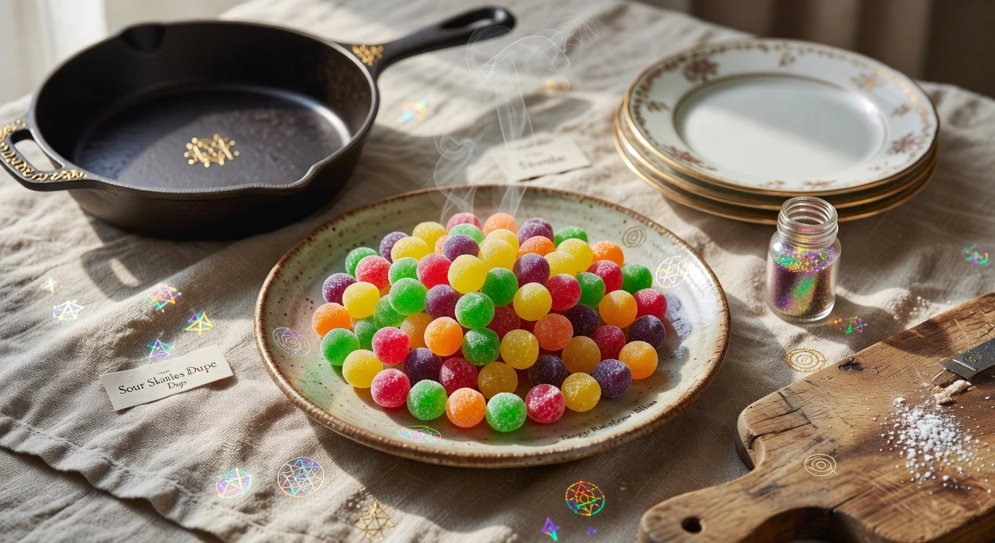 5. Sour Skittles Dupe Photographic Plate