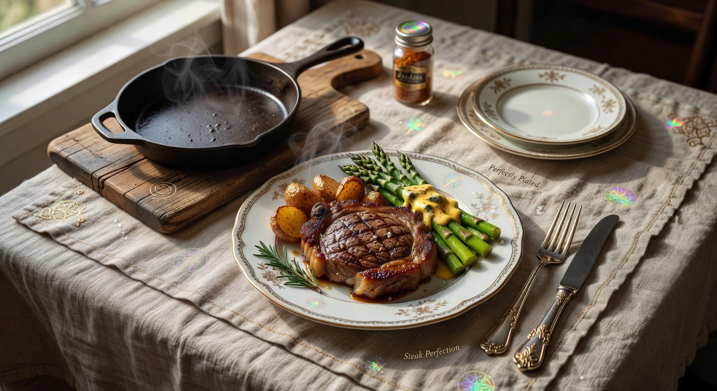 13. Steak Dinner (Andrew's Ultimate Meal) Photographic Plate