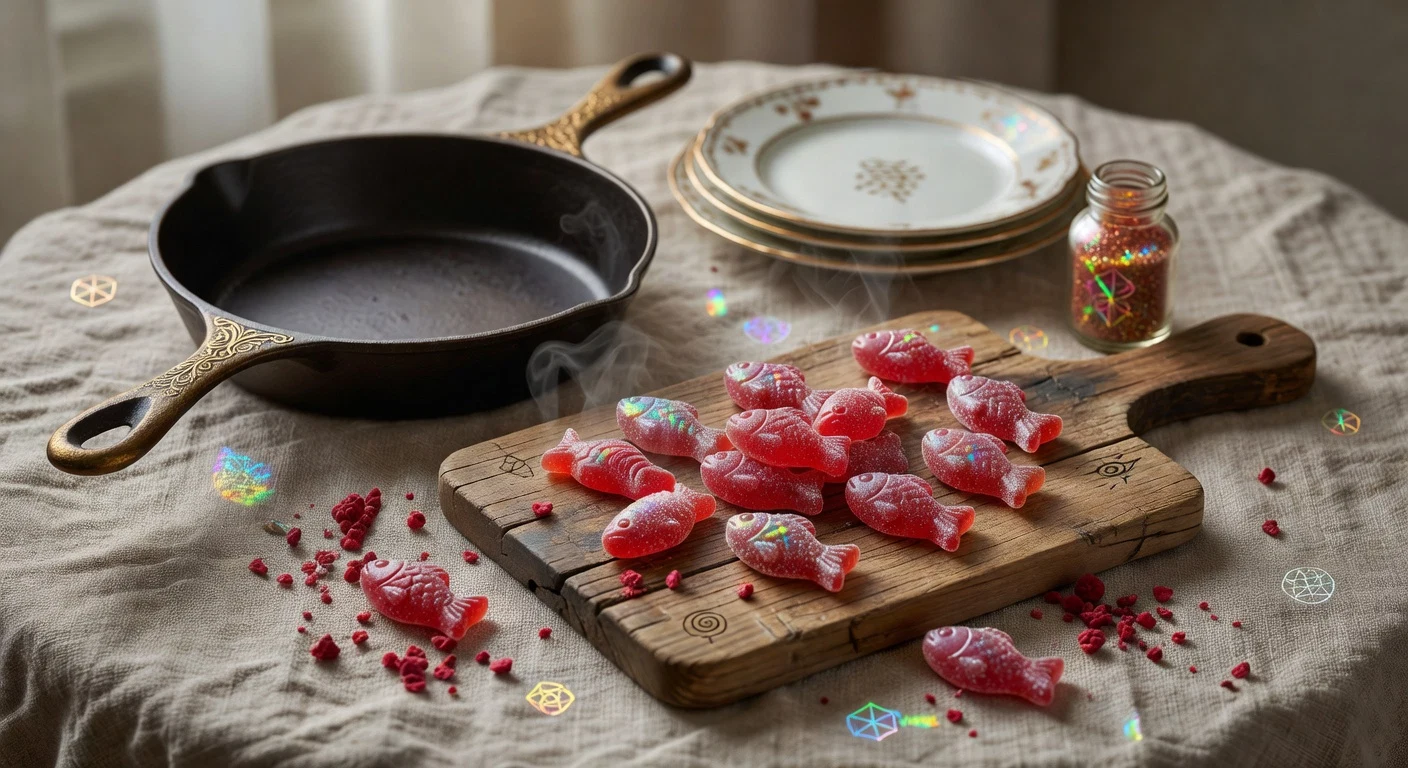 8. Swedish Fish Dupe (Soft Red Gummy) Photographic Plate
