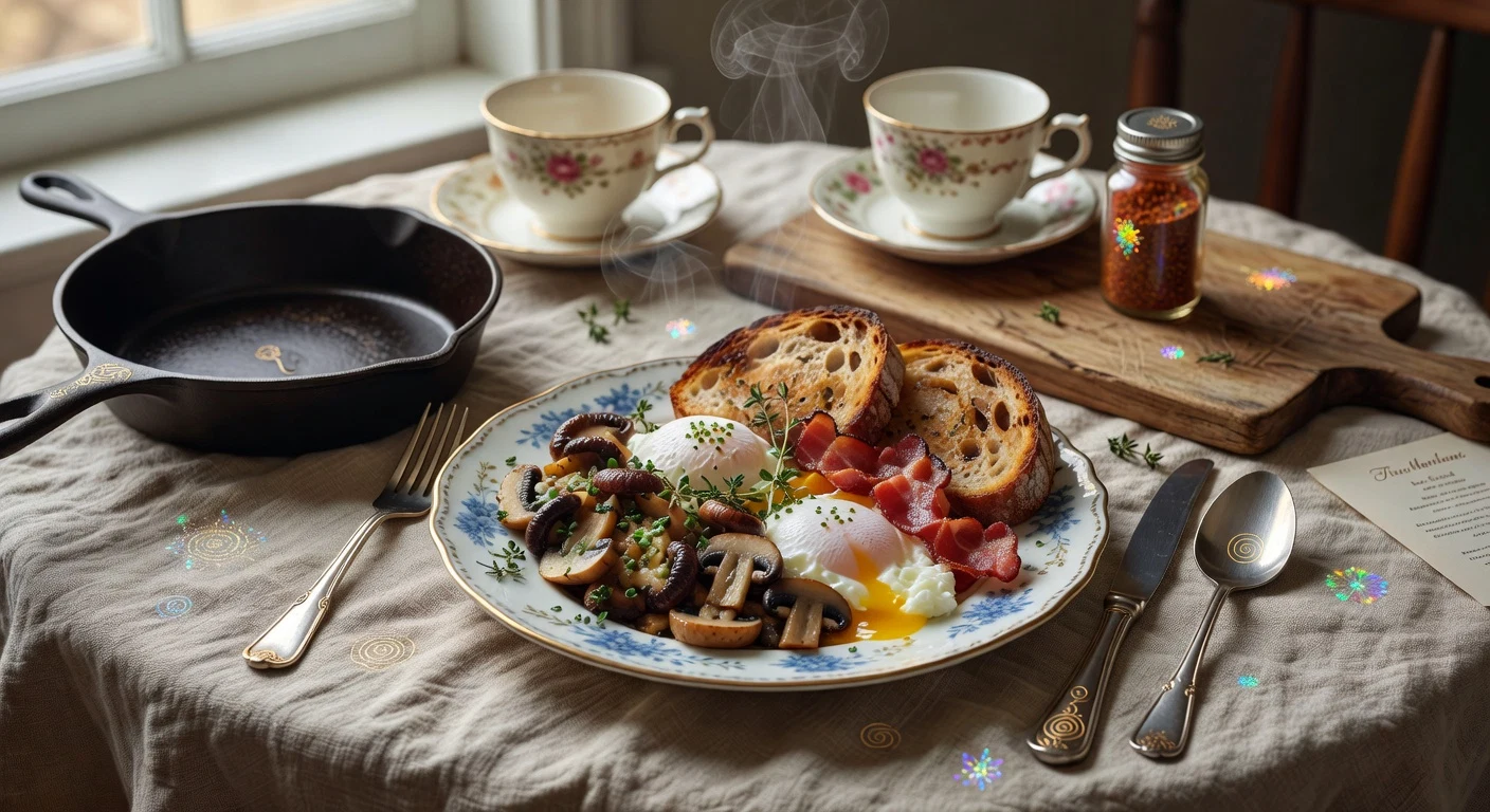 6. The Mushroom Farm Breakfast Photographic Plate