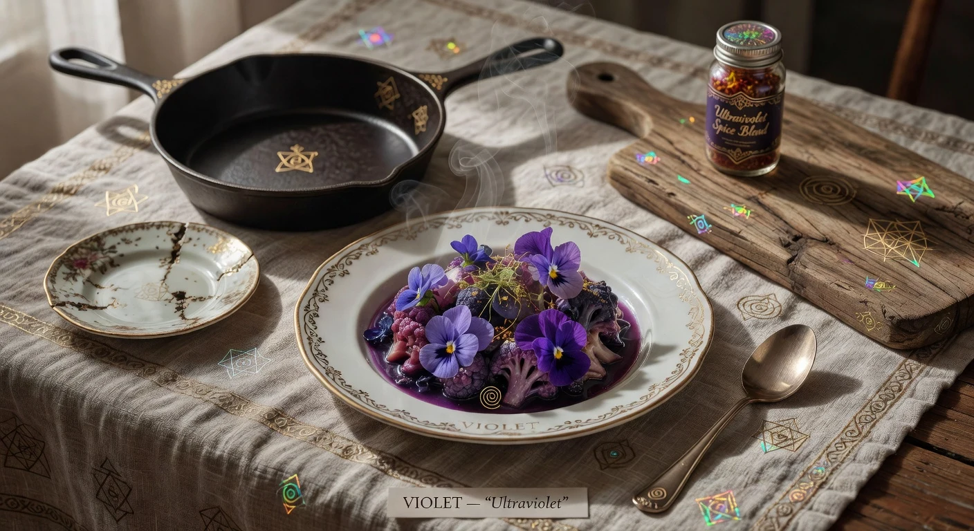 7. VIOLET — "Ultraviolet" Photographic Plate