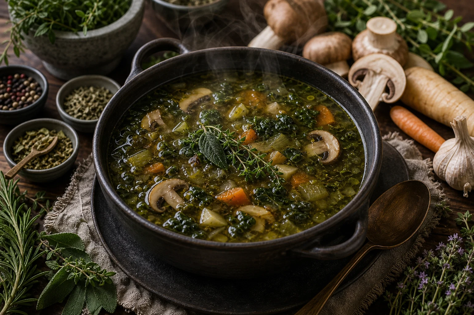 WITCHES BREW — Apothecary Soups Photographic Plate