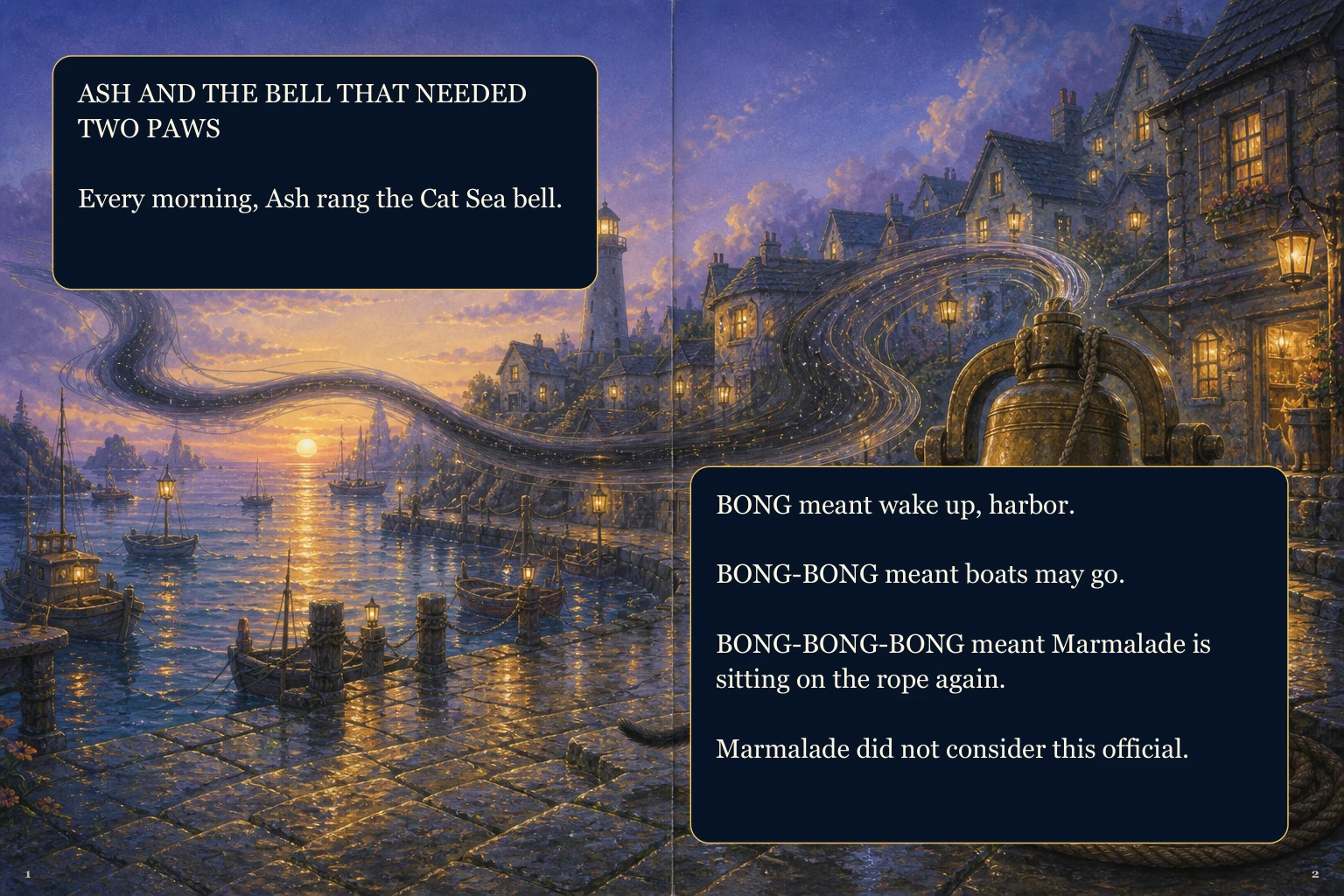 Illustrated spread 1. The complete page text follows the image.