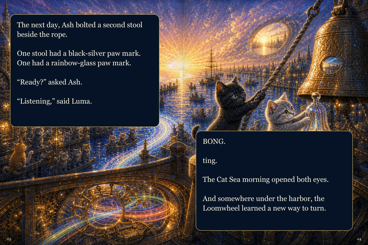 Illustrated spread 12. The complete page text follows the image.