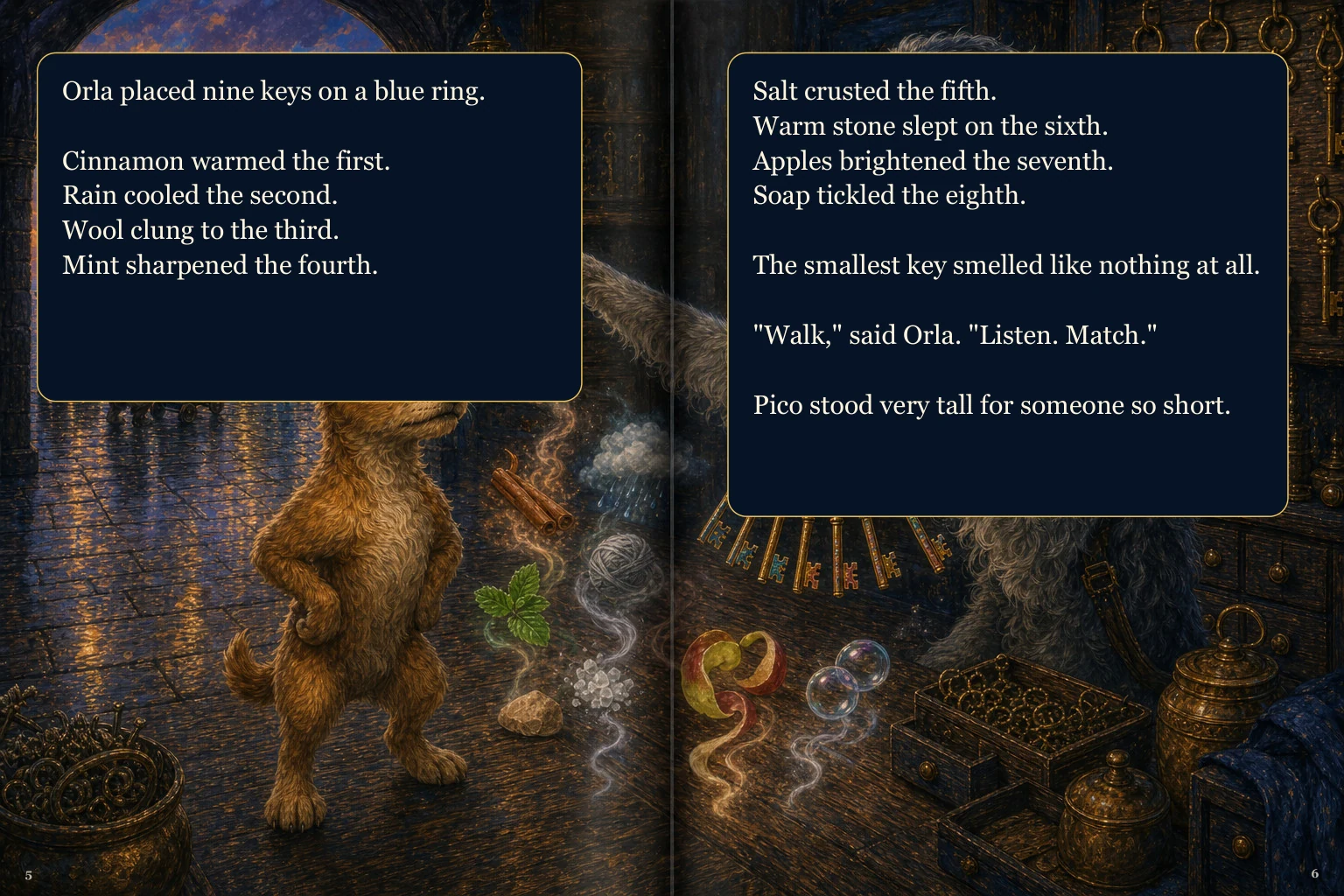 Illustrated spread 3. The complete page text follows the image.