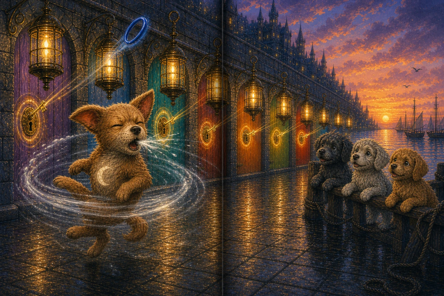 Illustrated spread 5. The complete page text follows the image.