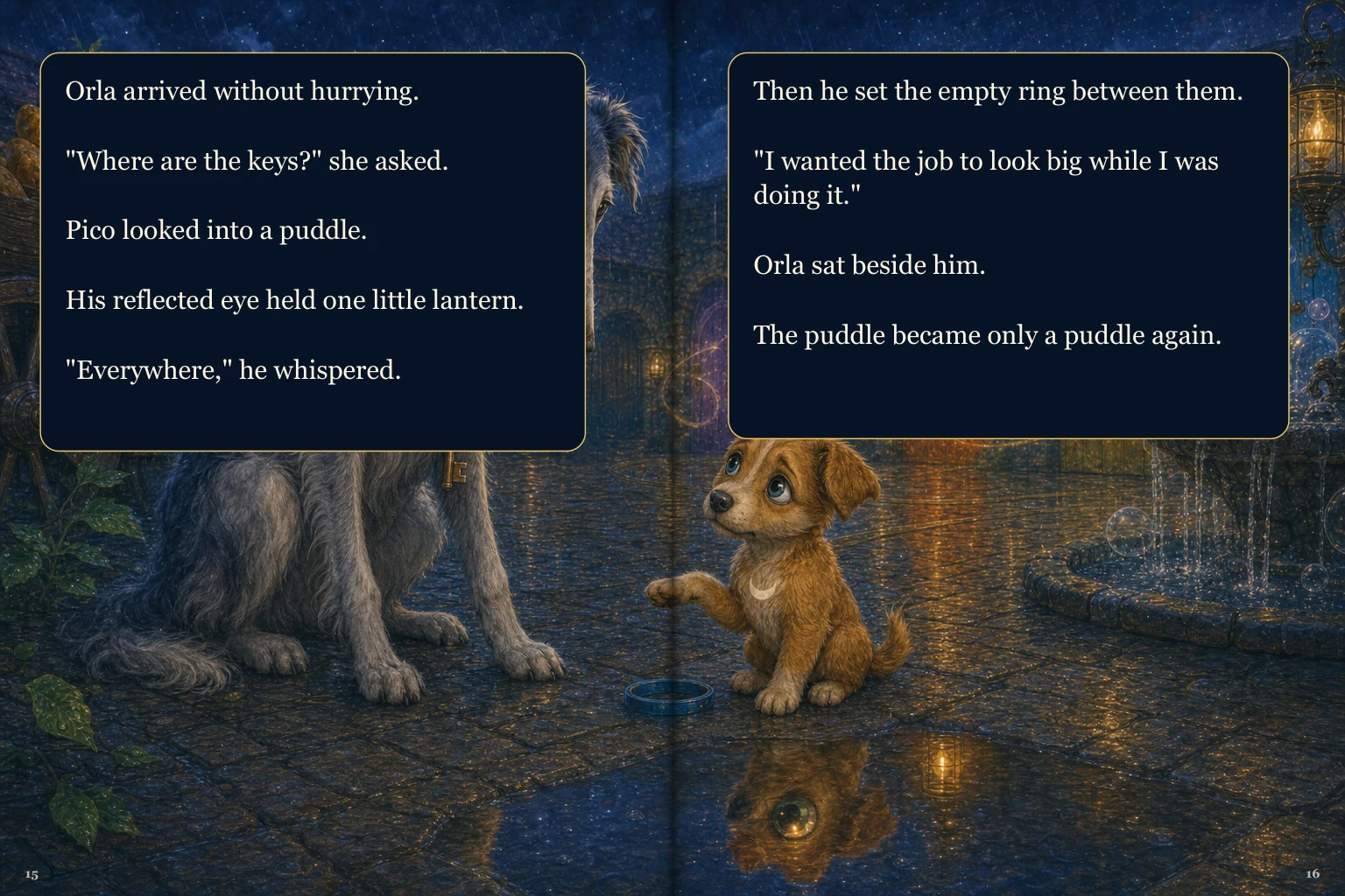 Illustrated spread 8. The complete page text follows the image.