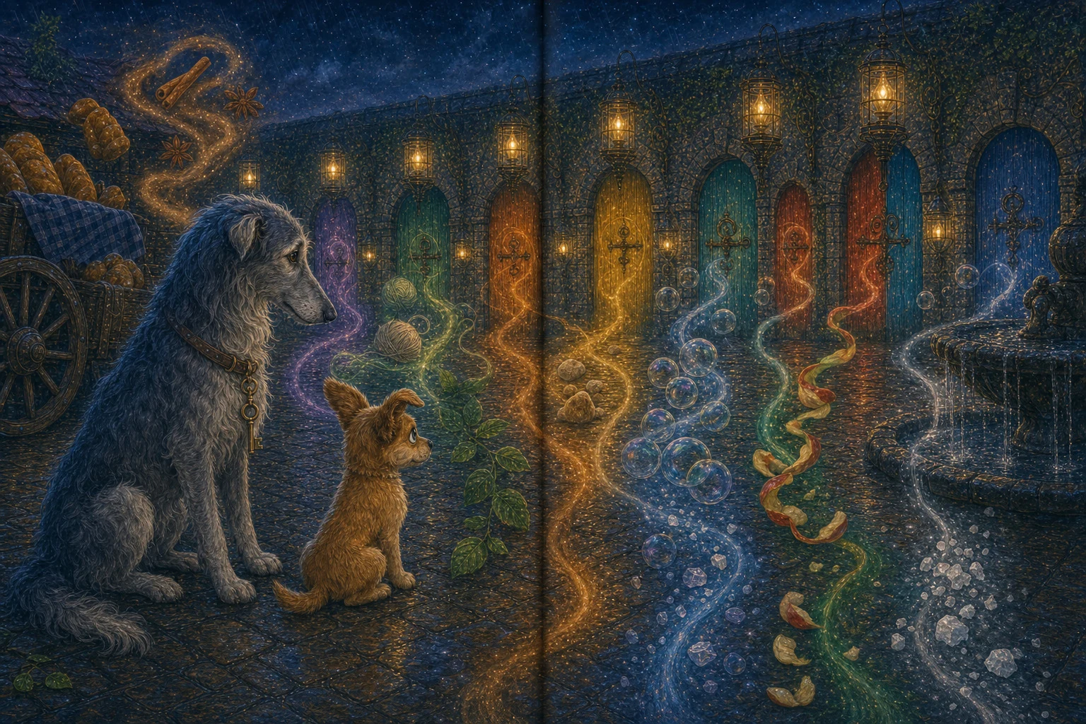 Illustrated spread 9. The complete page text follows the image.