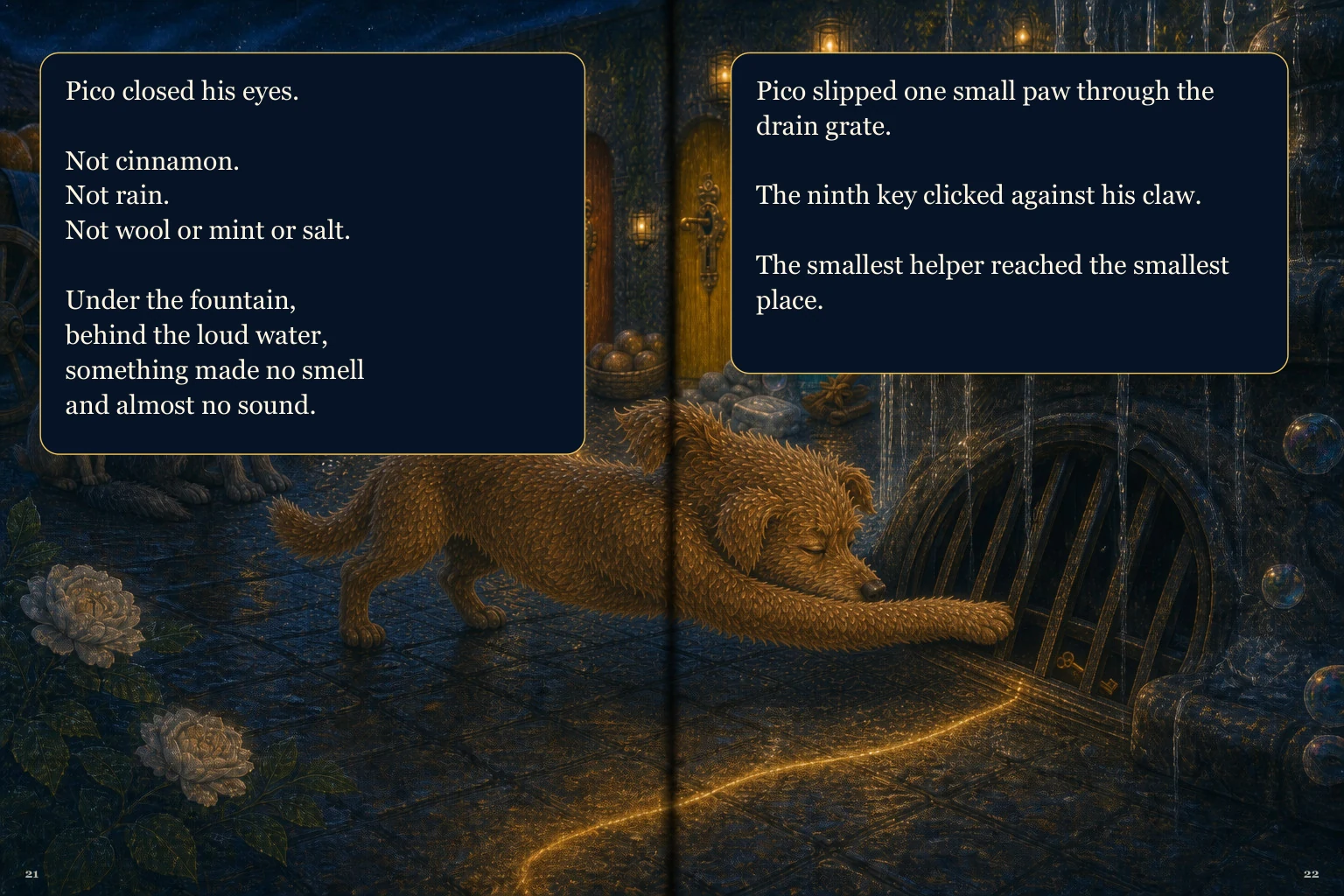 Illustrated spread 11. The complete page text follows the image.