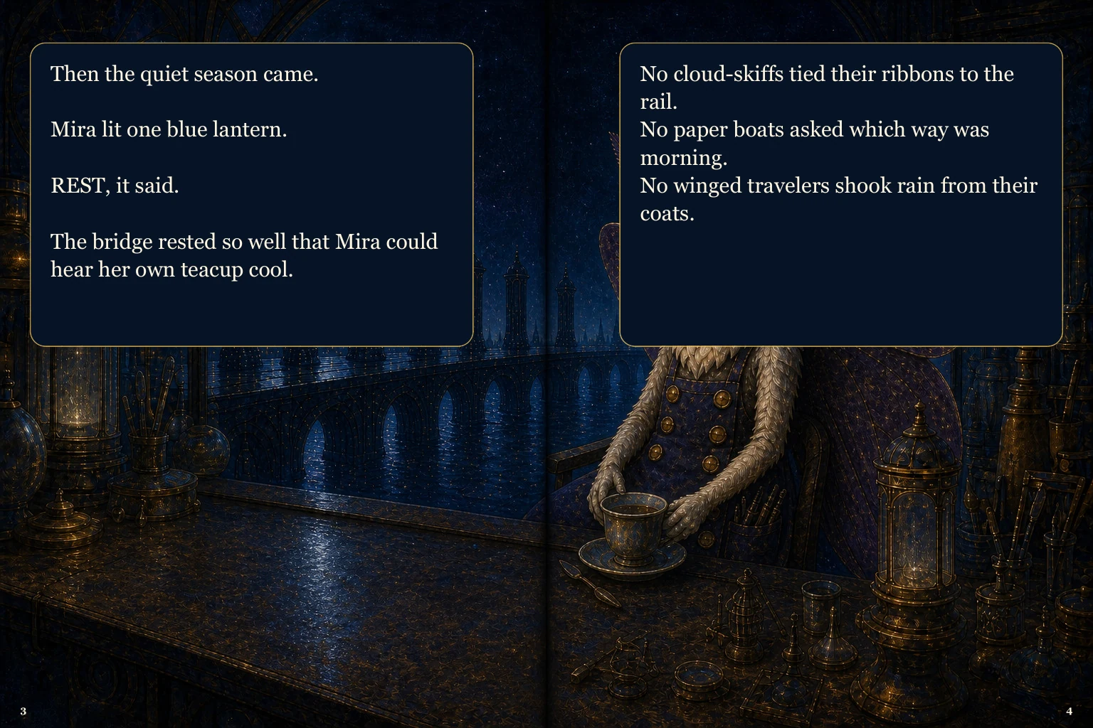 Illustrated spread 2. The complete page text follows the image.