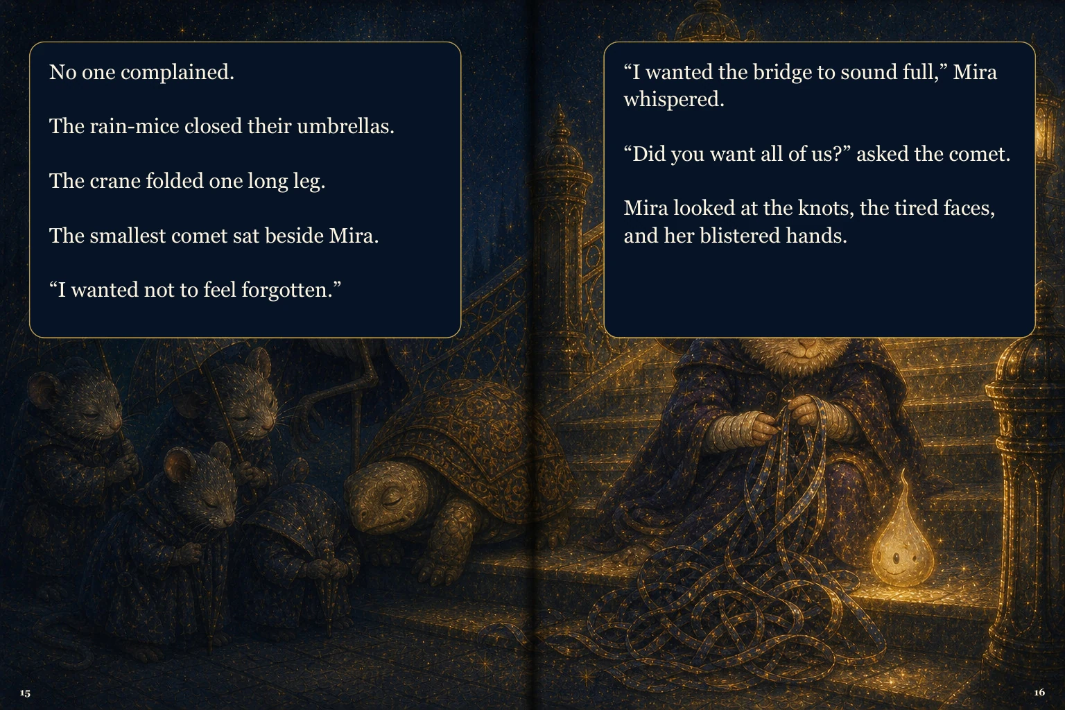 Illustrated spread 8. The complete page text follows the image.