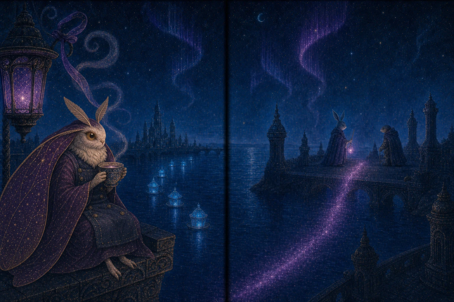 Illustrated spread 12. The complete page text follows the image.