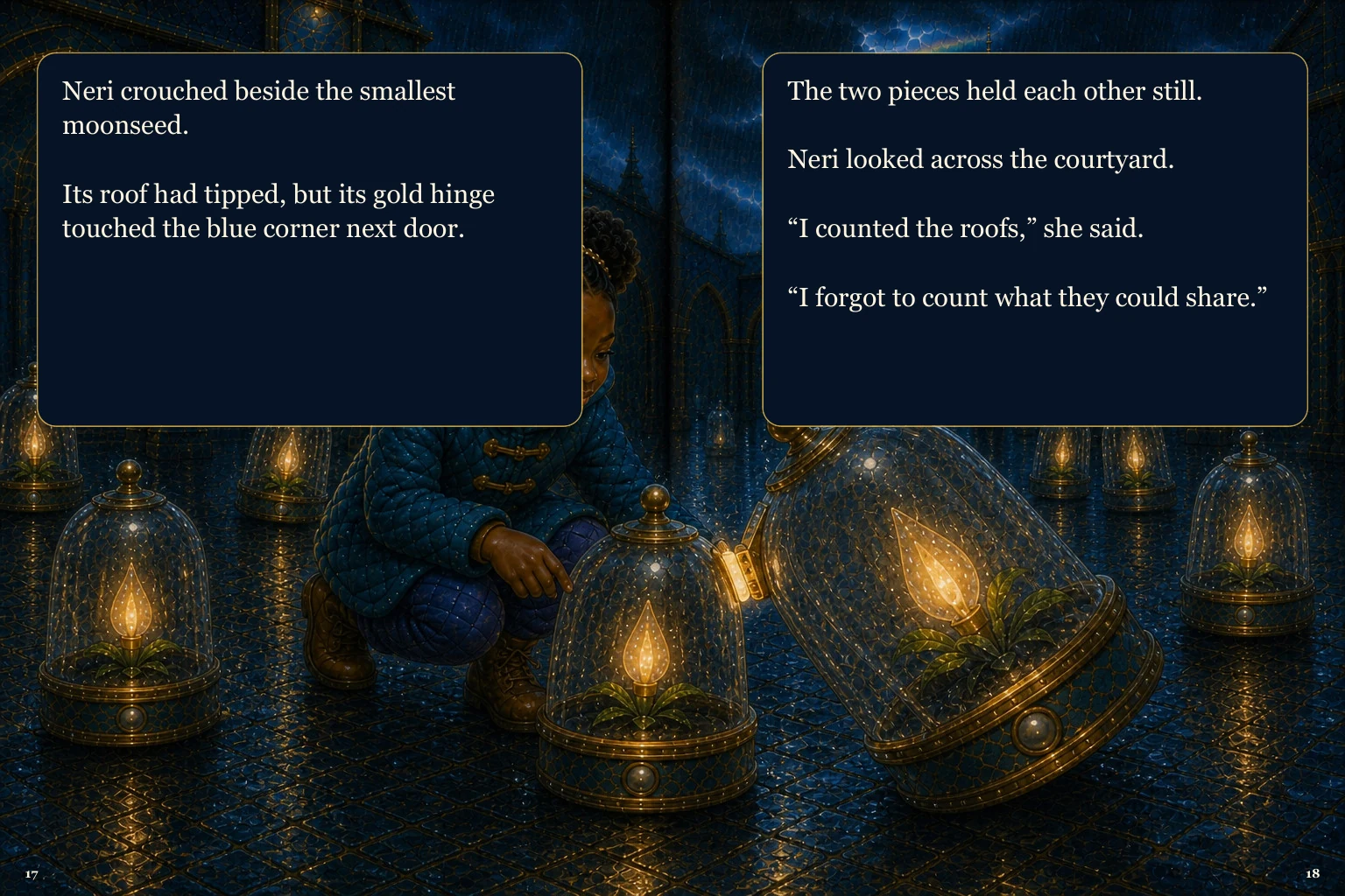 Illustrated spread 9. The complete page text follows the image.