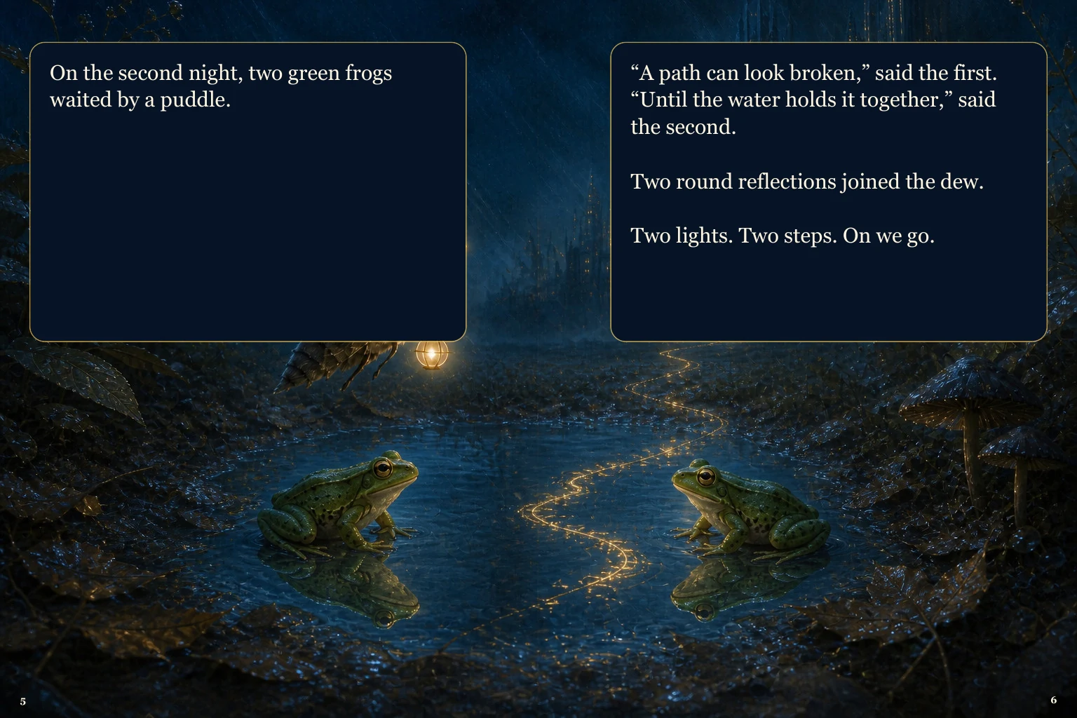Illustrated spread 3. The complete page text follows the image.