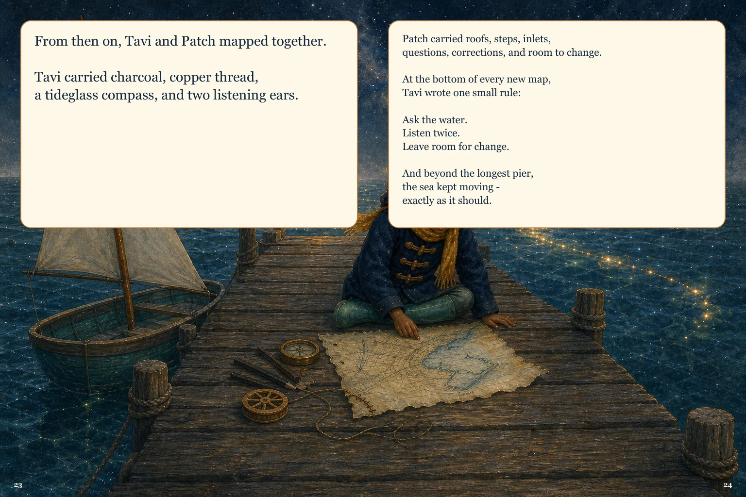 Illustrated spread 12. The complete page text follows the image.