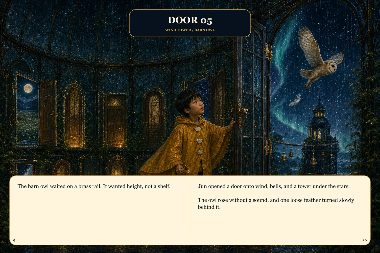 Illustrated spread 5. The complete page text follows the image.