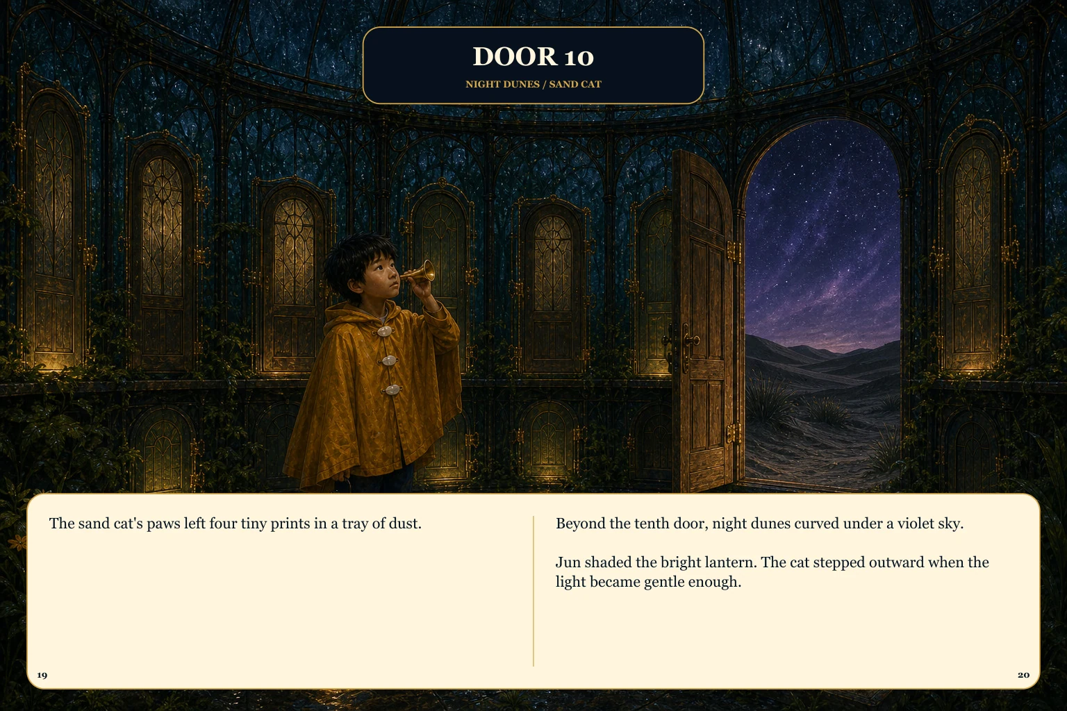 Illustrated spread 10. The complete page text follows the image.