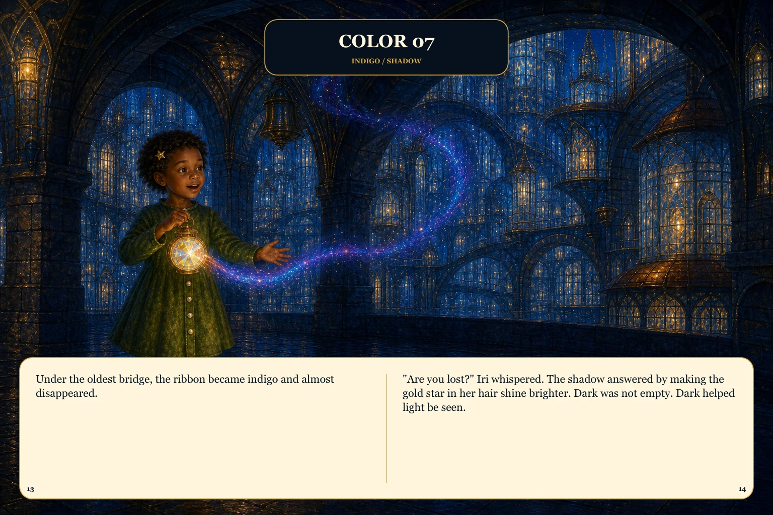 Illustrated spread 7. The complete page text follows the image.
