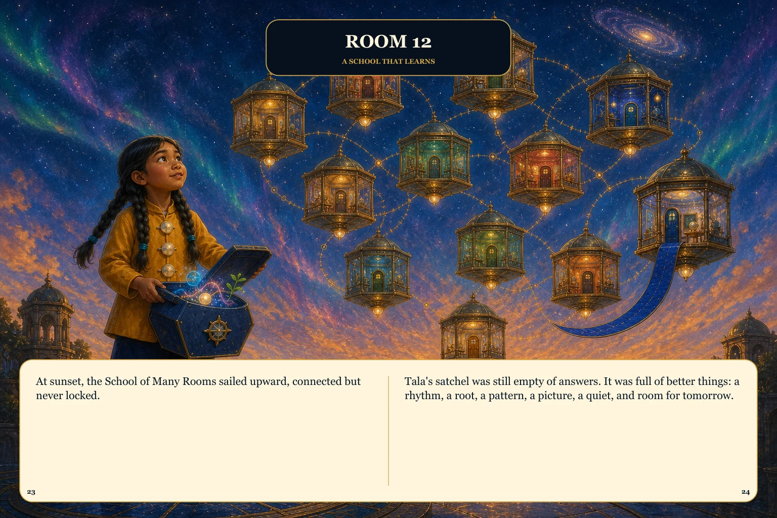 Illustrated spread 12. The complete page text follows the image.