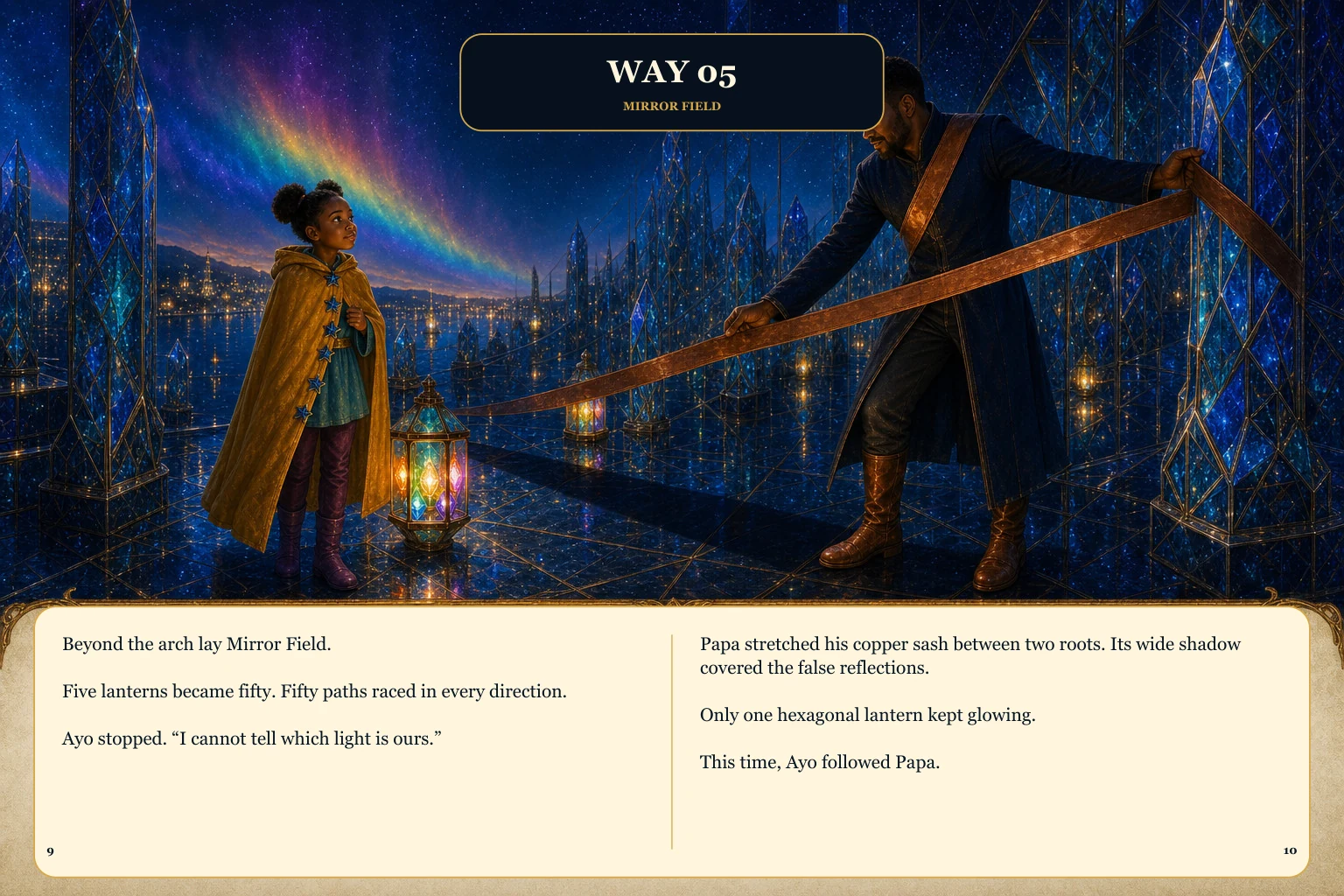 Illustrated spread 5. The complete page text follows the image.