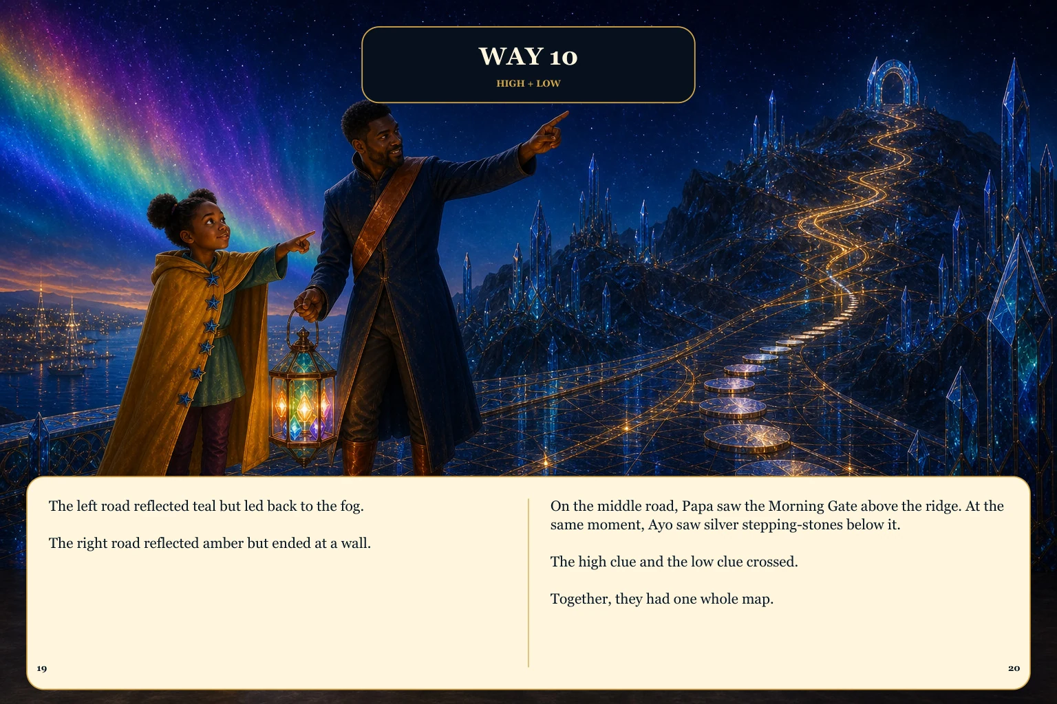 Illustrated spread 10. The complete page text follows the image.