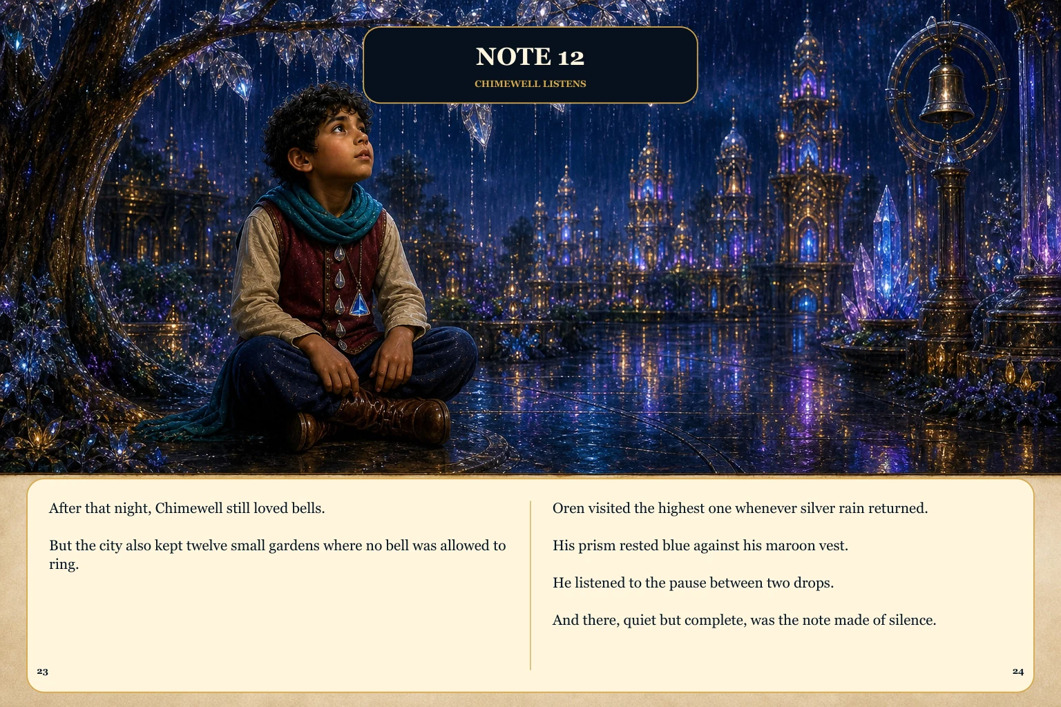 Illustrated spread 12. The complete page text follows the image.