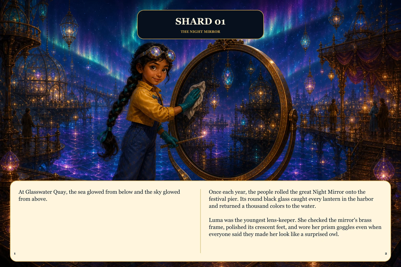 Illustrated spread 1. The complete page text follows the image.