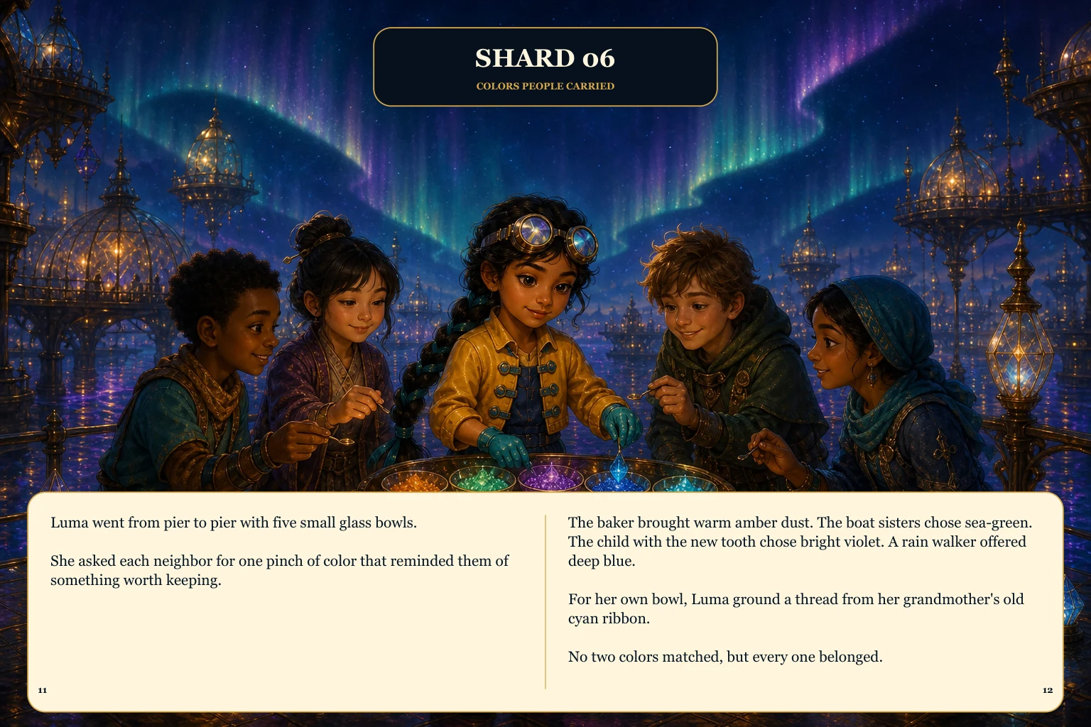 Illustrated spread 6. The complete page text follows the image.