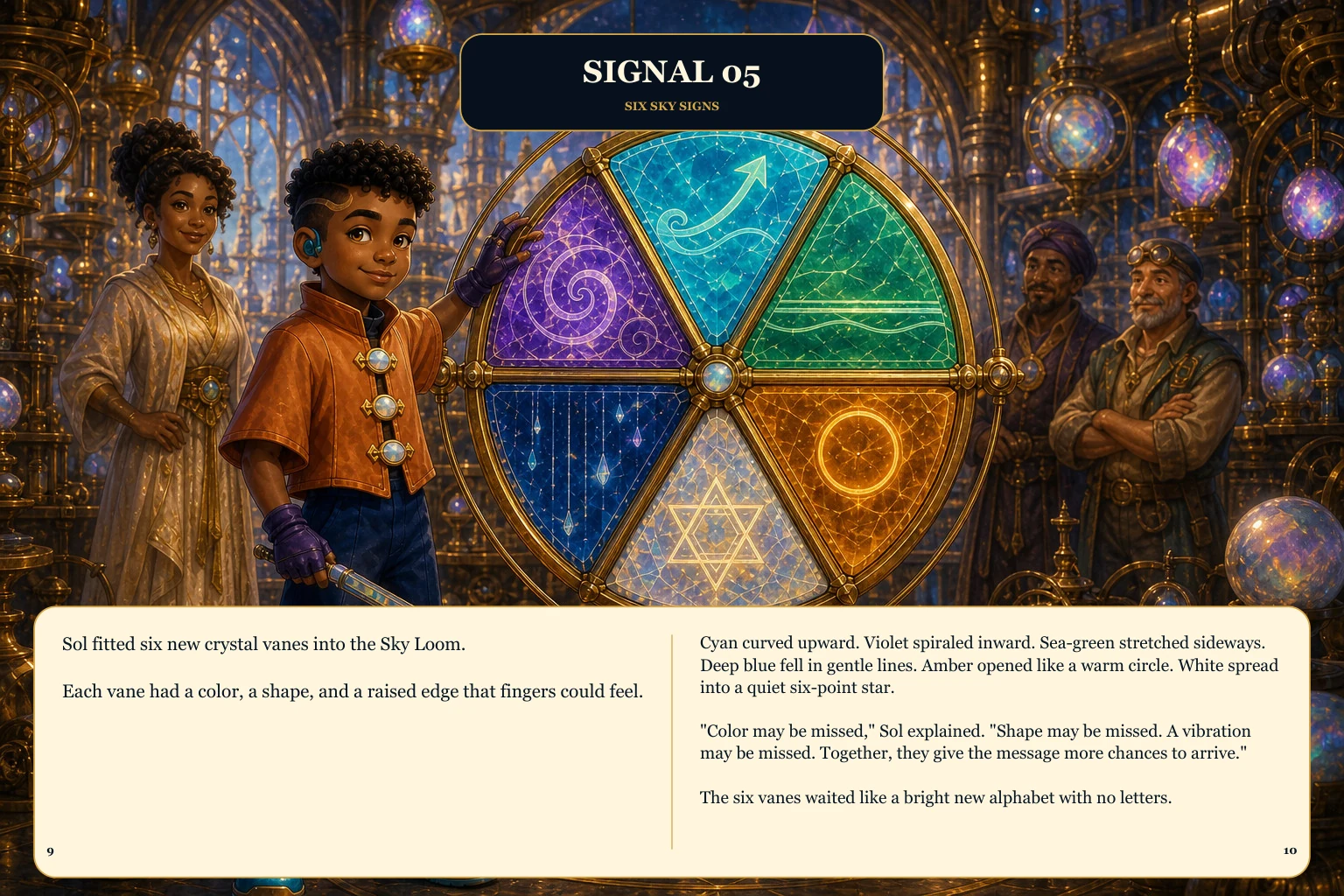 Illustrated spread 5. The complete page text follows the image.