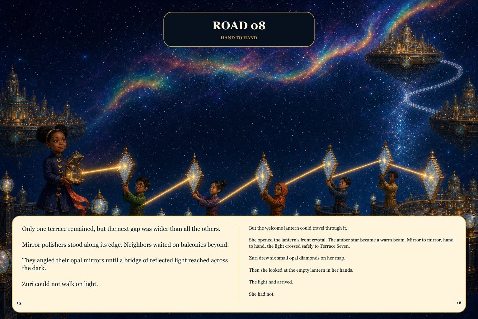 Illustrated spread 8. The complete page text follows the image.