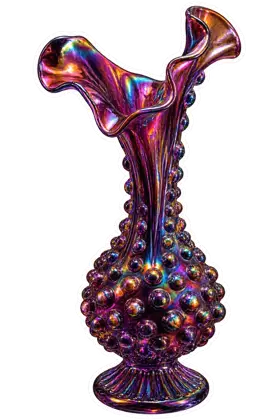 Hobnail Swung Vase