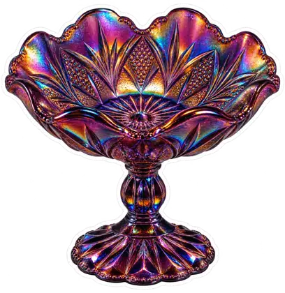 Starburst Pedestal Compote