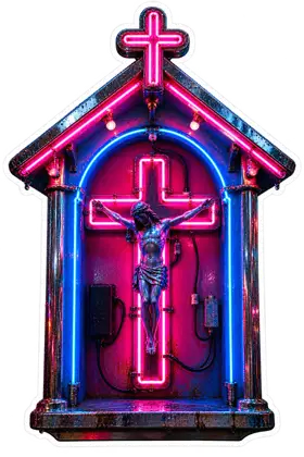 Roadside Chapel Neon