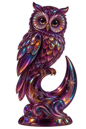 Wise Moon Owl