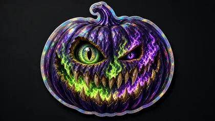 Crazy Jack-o'-Lantern