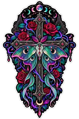 Gothic Rose Moth