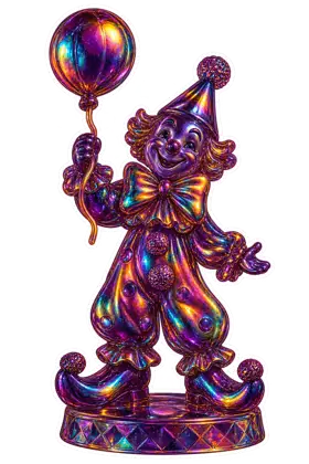 Moon Balloon Clown