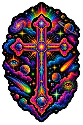 Fluorescent Velvet Cosmic